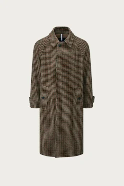 Harris Tweed Mac - Brown