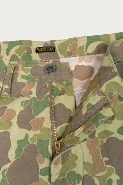 Hunter Camo Herringbone PORT Baggy Pants - Camo