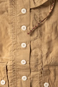 I Found This Waxed Parka - Tan