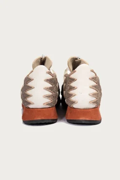 Leather NAVAJO Spallow Sneaker - Beige