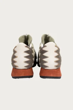 Leather NAVAJO Spallow Sneaker - Mint