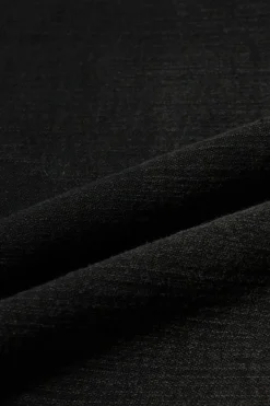 Lot. 209 Buckle-Backed Trousers - Damaged Sumi Dyed Black