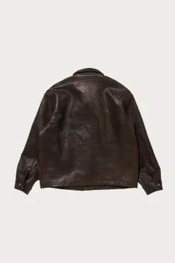 Lot. 804 Leather Jacket c. 1930s - Mud Dyed Brown