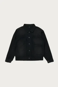 Lot.309 Buckle-Backed Jacket - Damaged Sumi Dyed Black
