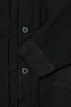 Lot.309 Buckle-Backed Jacket - Damaged Sumi Dyed Black