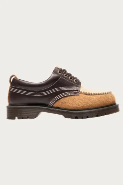Lowell - Kinsley Tumble Buttersoft/Dark Brown Hairy Suede/Light+Tan Desert Brown