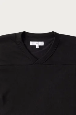 L/S Football T-Shirt - Black