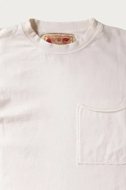LS Raw Hem Tee - Cloud