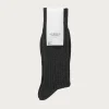 LWC Socks - Black Melange