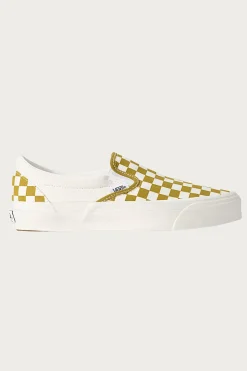 LX Classic Slip-On 98 - Checkerboard Burnt Gold