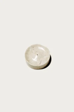 Marble Incense Holder - Cream Marble