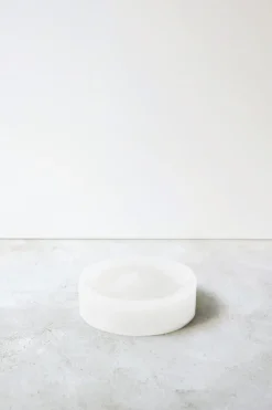 Marble Incense Holder - White Onyx