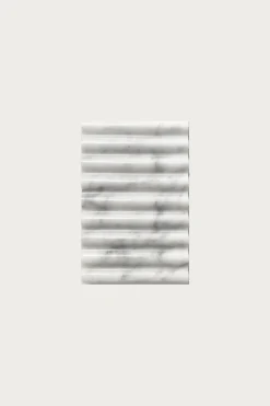 Marble Soap Dish - Carrara Marble