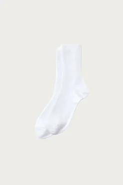 Organic Daily 3-Pack Ribbed Crew - White