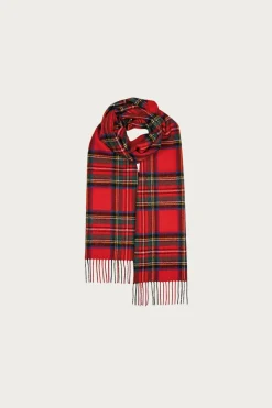 Oversized Lambswool Scarf - Royal Stewart