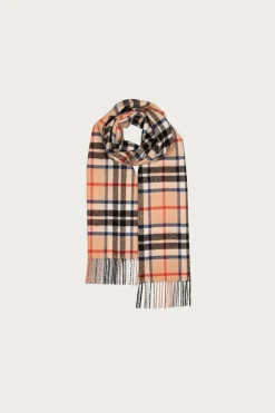 Oversized Lambswool Scarf - Thomson Camel
