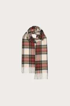 Oversized Lambswool Scarf - Dress Stewart Weathered
