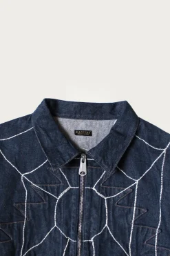 13oz Denim Blouson (KOUNTRY DREAM CATCH Remake) - Indigo
