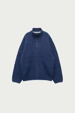 Pullover Mohair Sweater - Navy
