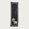 Rayon WABI SABI RAINSKULL Stole - Black