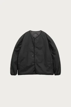 Reversible Down Cardigan - Black