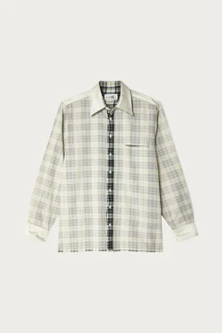 Reversible Flannel Shirt - Black/Blue