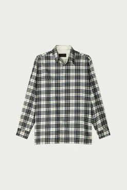 Reversible Flannel Shirt - Black/Blue