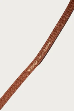 S. Days T-Bar & Leather Strap - Short - Brown
