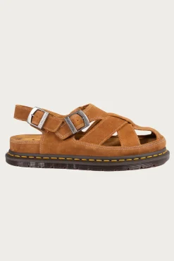 San Archive Fisherman - Plush Suede Reverse Natural Tan