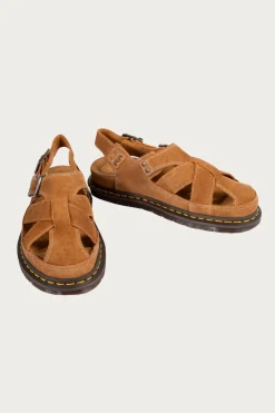 San Archive Fisherman - Plush Suede Reverse Natural Tan