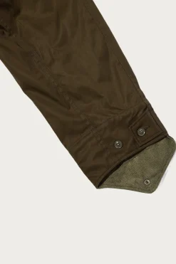 SAS Jacket - Dk. Olive Cotton Ventile Twill