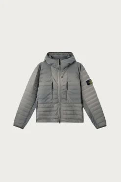 Seamless Tunnel Nylon Down-TC Jacket - Grey