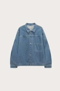 Short Denim Jacket - Light Indigo