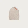 Silk Mohair Sparkle Beanie - Powder Snow