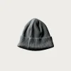 Silk Noel Organic Waffle Farm Beanie Long - Sumi