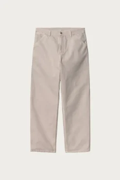 Single Knee Pant - Dusky Beige Stone Canvas