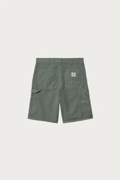 Single Knee Short - Park Garment Dyed