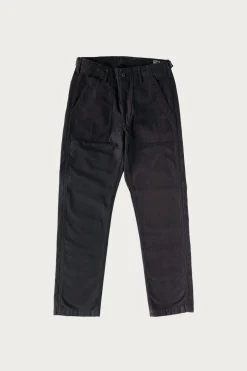 Slim Fit Fatigue Pants - Black