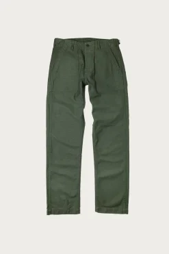 Slim Fit Fatigue Pants - Green
