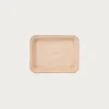 Small Leather Tray - Natural