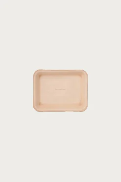Small Leather Tray - Natural