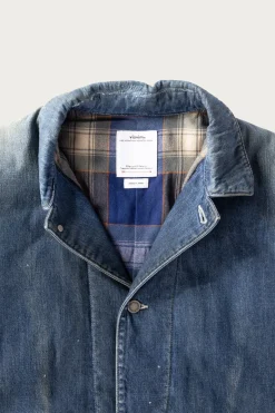 SS Coverall Down DMGD - Indigo