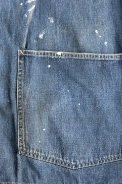 SS Coverall Down DMGD - Indigo