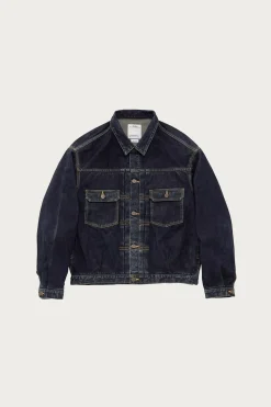 SS 101x JKT DMGD MUD OD - Mud Dye/Indigo