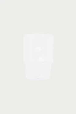 Stacking Cup Clear - Clear/White