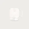 Stacking Mug Clear - Clear/White