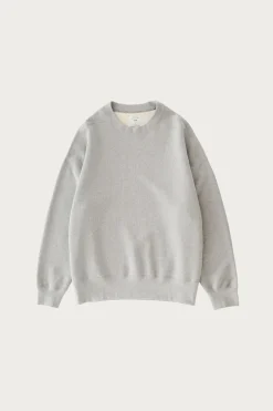 Studio Nicholson x Beams+ Holly Jersey Sweat - Grey Marl