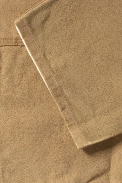 Suede Paint Work Pant - Brown