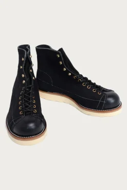 Ten Mile Work Boots / Rough Out Leather - Black