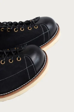 Ten Mile Work Boots / Rough Out Leather - Black